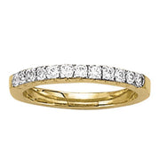 18K White Gold 1/2 ct tw Diamond Wedding Ring