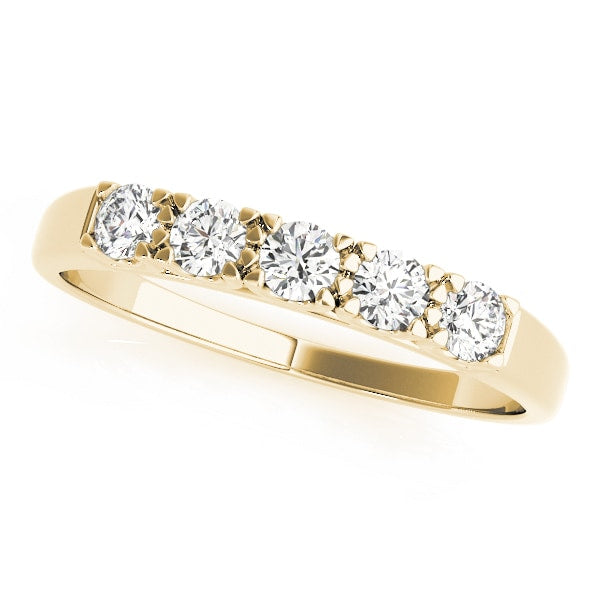 14K Yellow Gold 1/2 ct tw Diamond Wedding Ring