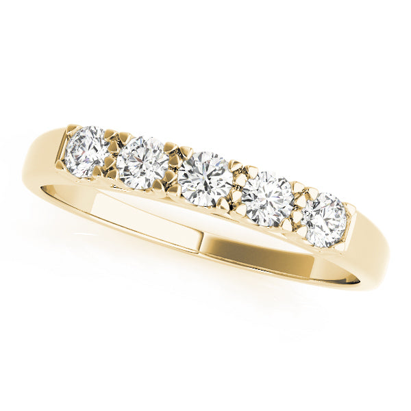 18K Yellow Gold 1/2 ct tw Diamond Wedding Ring