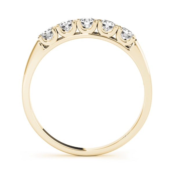 14K Yellow Gold 1/2 ct tw Diamond Wedding Ring