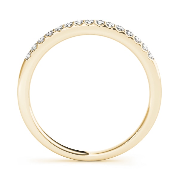 14K Yellow Gold 1/4 ct tw Diamond Wedding Ring