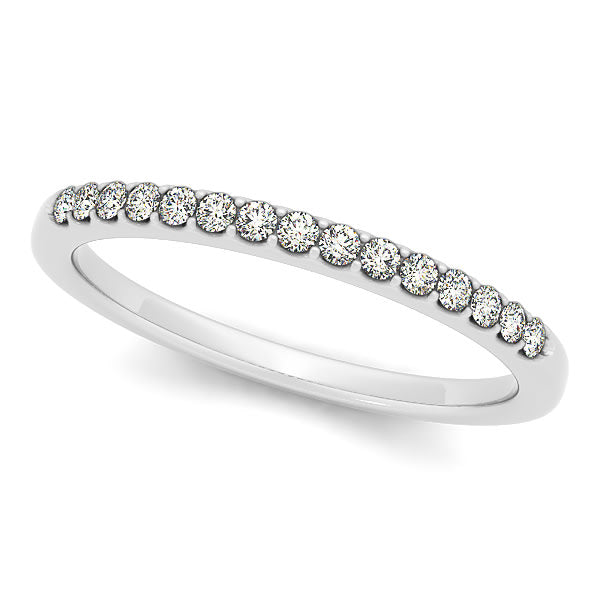 Platinum 1/4 ct tw Diamond Wedding Ring