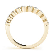 18K Yellow Gold 1/4 ct tw Diamond Wedding Ring