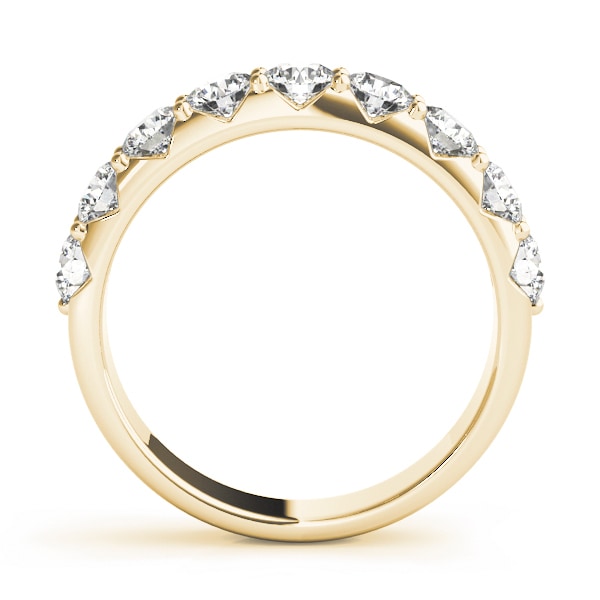 18K Yellow Gold 1/5 ct tw Diamond Wedding Ring