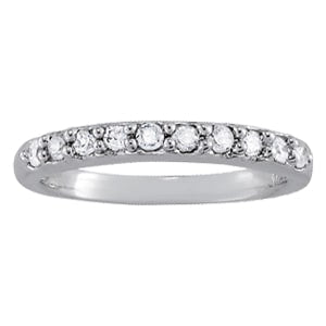 Platinum 1/5 ct tw Diamond Wedding Ring