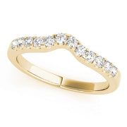18K Yellow Gold 1/3 ct tw Diamond Wedding Ring