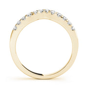 18K Yellow Gold 1/3 ct tw Diamond Wedding Ring