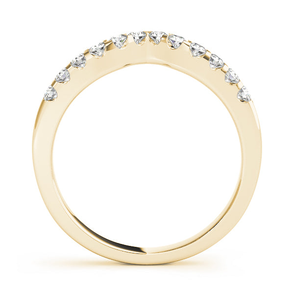 18K Yellow Gold 1/3 ct tw Diamond Wedding Ring