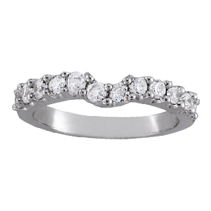 Platinum 1/3 ct tw Diamond Wedding Ring