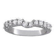18K White Gold 1/3 ct tw Diamond Wedding Ring