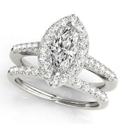 Halo Diamond Engagement Ring