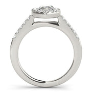 Halo Diamond Engagement Ring