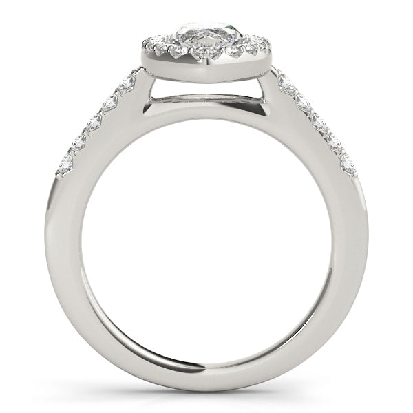 Halo Diamond Engagement Ring