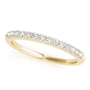 14K Yellow Gold 1/5 ct tw Diamond Wedding Ring