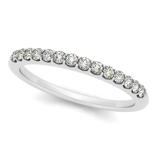 Platinum 1/5 ct tw Diamond Wedding Ring