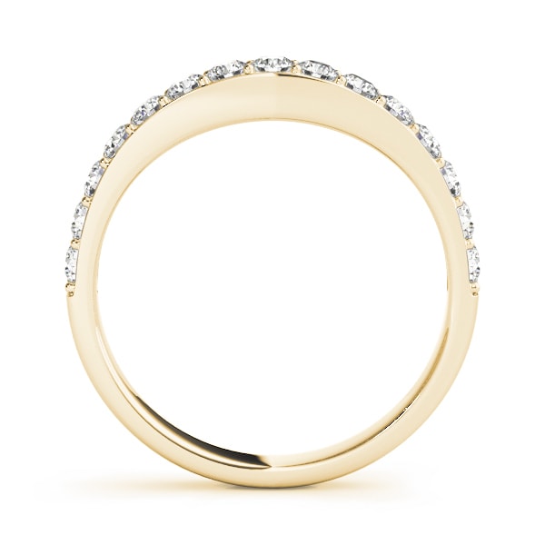 18K Yellow Gold 1/2 ct tw Diamond Wedding Ring
