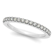 18K White Gold 1/4 ct tw Diamond Wedding Ring