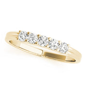 18K Yellow Gold 1/2 ct tw Diamond Wedding Ring