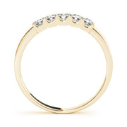 18K Yellow Gold 1/2 ct tw Diamond Wedding Ring