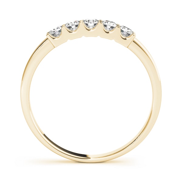 18K Yellow Gold 1/2 ct tw Diamond Wedding Ring