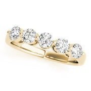 14K Yellow Gold 1/2 ct tw Diamond Wedding Ring