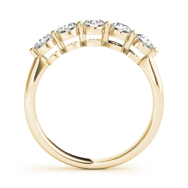 18K Yellow Gold 1/2 ct tw Diamond Wedding Ring