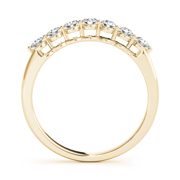 14K Yellow Gold 3/4 ct tw Diamond Wedding Ring