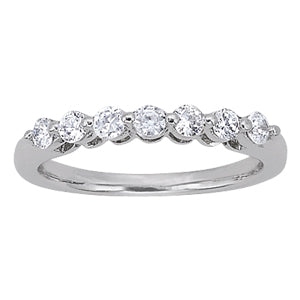 Platinum 3/4 ct tw Diamond Wedding Ring