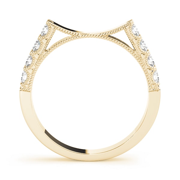 18K Yellow Gold 1/3 ct tw Diamond Wedding Ring