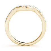 18K Yellow Gold 1/5 ct tw Diamond Wedding Ring