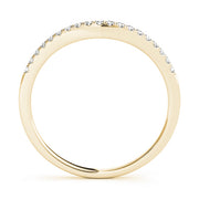 14K Yellow Gold 1/10 ct tw Diamond Wedding Ring