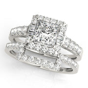 Halo Diamond Engagement Ring