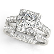 Halo Diamond Engagement Ring