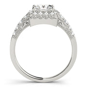 Halo Diamond Engagement Ring