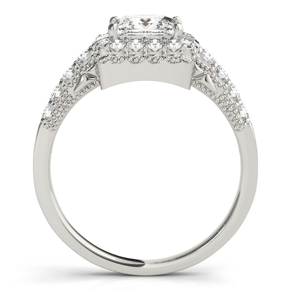 Halo Diamond Engagement Ring