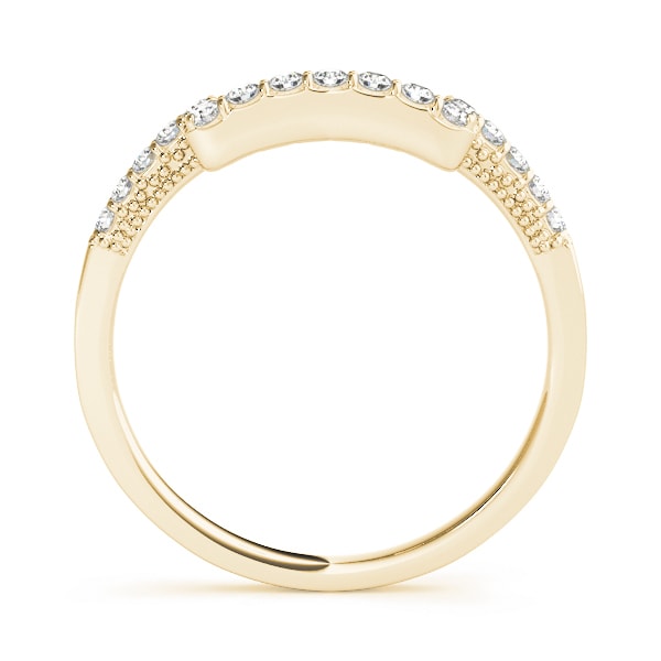 14K Yellow Gold 1/3 ct tw Diamond Wedding Ring