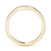 18K Yellow Gold 1/4 ct tw Diamond Wedding Ring