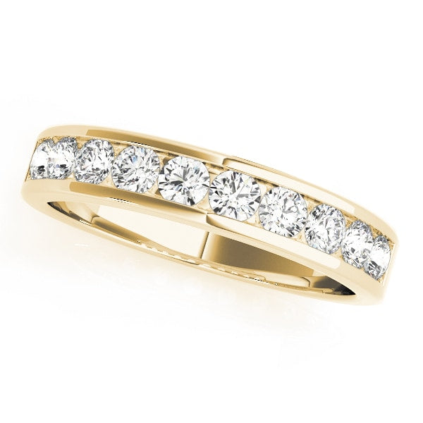 14K Yellow Gold 3/4 ct tw Diamond Wedding Ring