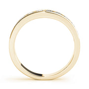 18K Yellow Gold 3/4 ct tw Diamond Wedding Ring