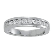 Platinum 3/4 ct tw Diamond Wedding Ring