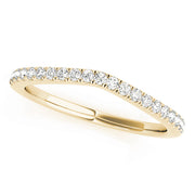 18K Yellow Gold 1/3 ct tw Diamond Wedding Ring