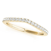 18K Yellow Gold 1/3 ct tw Diamond Wedding Ring