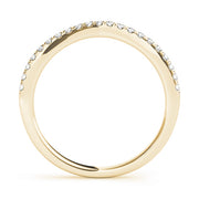 14K Yellow Gold 1/3 ct tw Diamond Wedding Ring