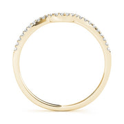 18K Yellow Gold 1/10 ct tw Diamond Wedding Ring