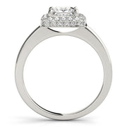 Halo Diamond Engagement Ring