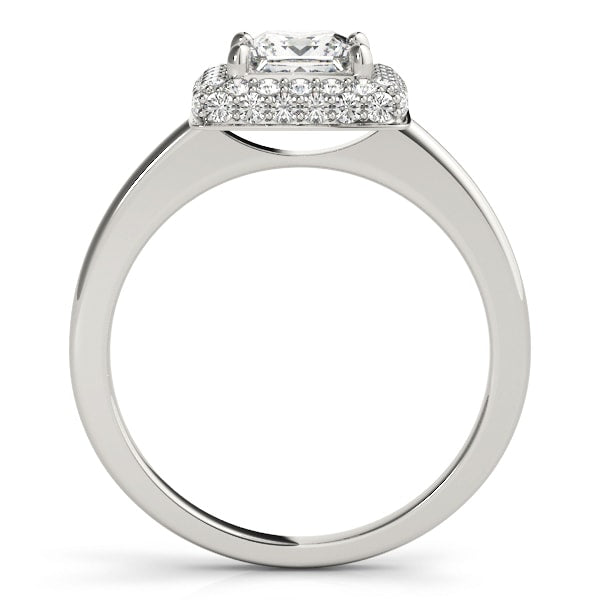 Halo Diamond Engagement Ring