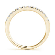 18K Yellow Gold 1/4 ct tw Diamond Wedding Ring