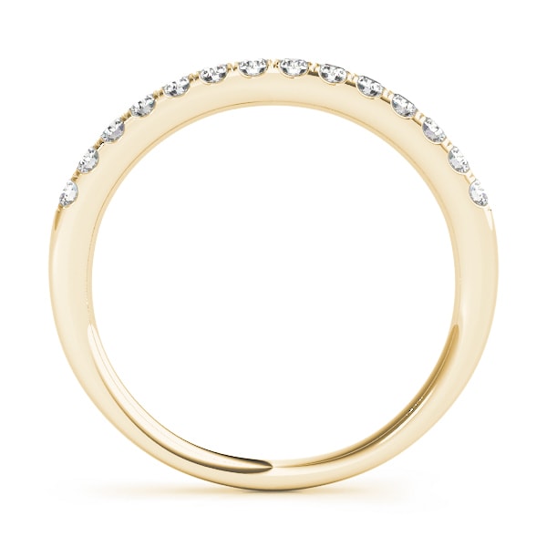18K Yellow Gold 1/4 ct tw Diamond Wedding Ring