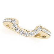 18K Yellow Gold 1/4 ct tw Diamond Wedding Ring