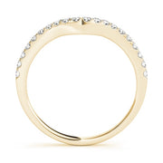 14K Yellow Gold 1/4 ct tw Diamond Wedding Ring